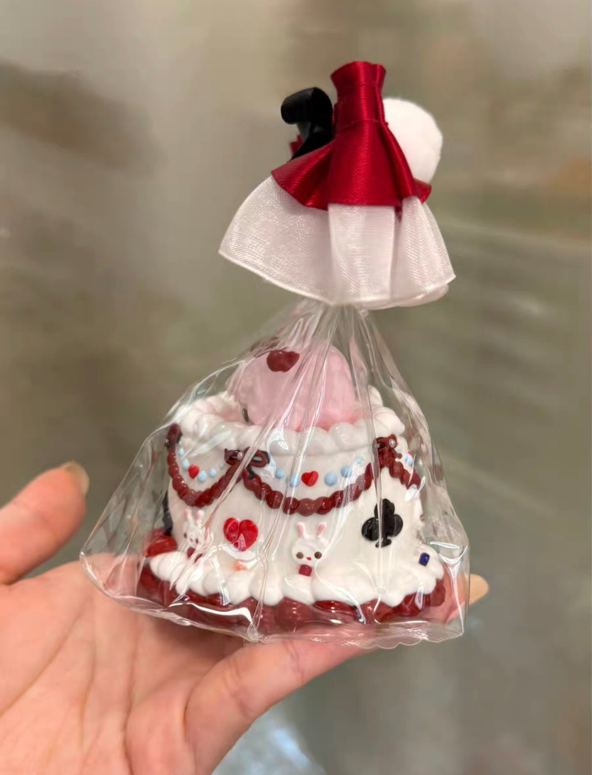 Decompression toy cake 3D sculpting toy, handmade