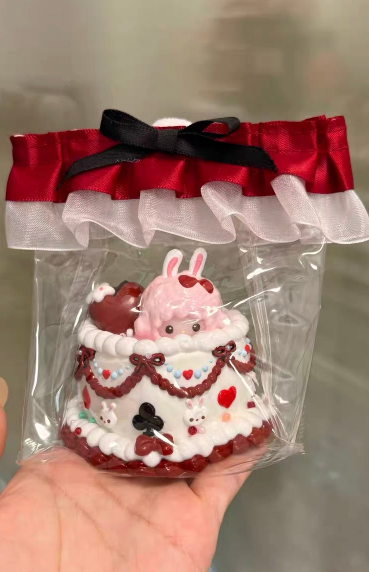 Decompression toy cake 3D sculpting toy, handmade